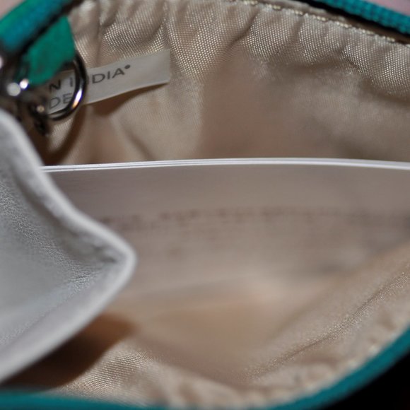 Coach French Blue Multi Silver Mini Skinny - Picture 3 of 3